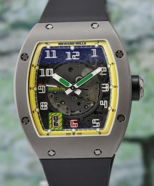(image for) Rare Find Richard Mille RM 005 Titanium Felipe Massa Limited 300 Pieces